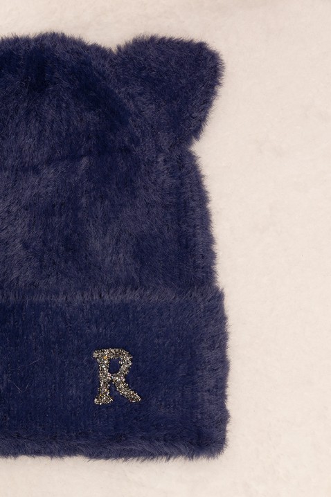 Czapka dla dziewczynki KITTENY NAVY, Kolor : granatowy, IVET.PL - Modna odzież