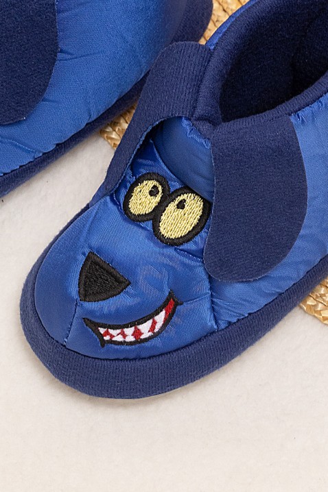Kapcie dziecięce LOVINY BLUE, Kolor : chabrowy, IVET.PL - Modna odzież