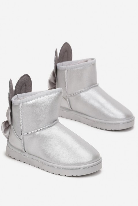Buty dla dziewczynki AFTHIALA SILVER, Kolor : srebrny, IVET.PL - Modna odzież