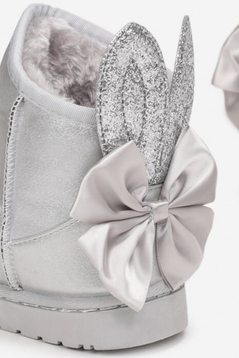 Buty dla dziewczynki AFTHIALA SILVER, Kolor : srebrny, IVET.PL - Modna odzież