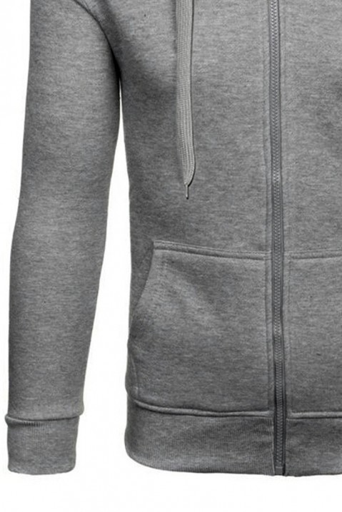 Bluza męska FORD GREY, Kolor : szary, IVET.PL - Modna odzież