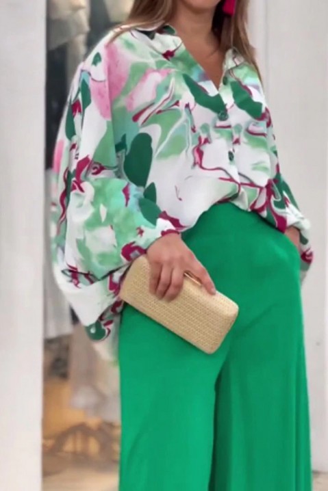 Komplet damski BENTIANA GREEN, Kolor : zielony, IVET.PL - Modna odzież