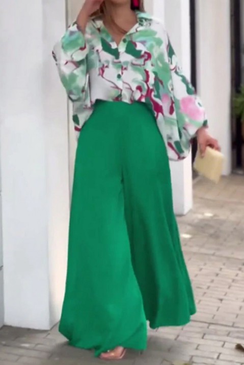 Komplet damski BENTIANA GREEN, Kolor : zielony, IVET.PL - Modna odzież
