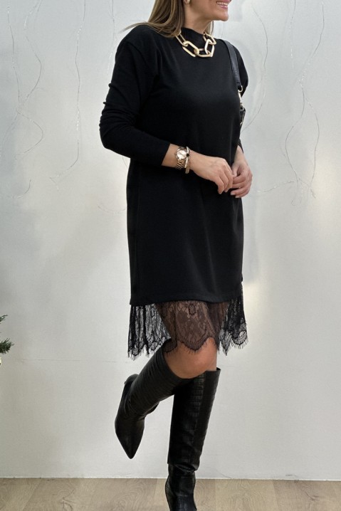 Sukienka DEREMOLA, Kolor : czarny, IVET.PL - Modna odzież