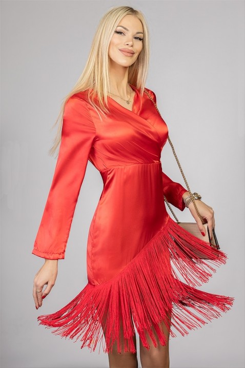 Sukienka BORLETA RED, Kolor : czerwony, IVET.PL - Modna odzież