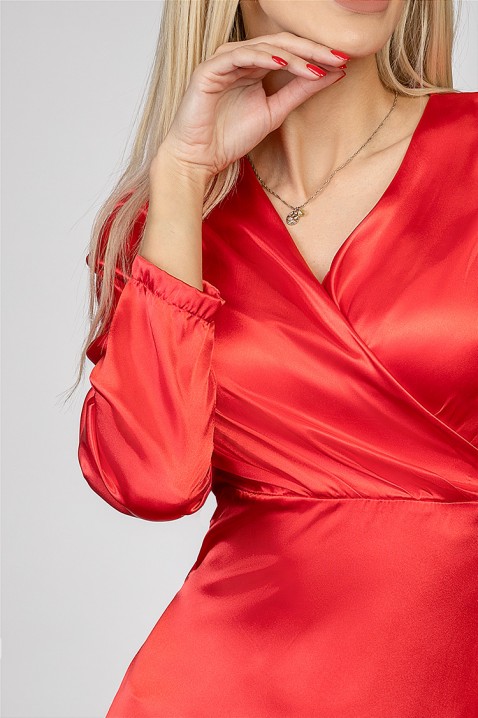 Sukienka BORLETA RED, Kolor : czerwony, IVET.PL - Modna odzież