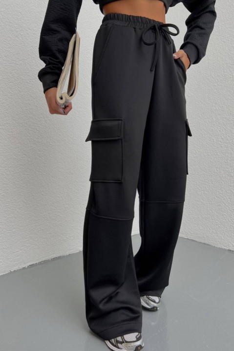Spodnie damskie BERGILA BLACK, Kolor : czarny, IVET.PL - Modna odzież