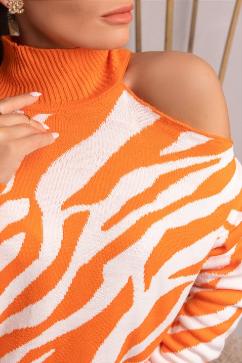 Bluzka damska VETENA ORANGE, Kolor : wielokolorowy, IVET.PL - Modna odzież