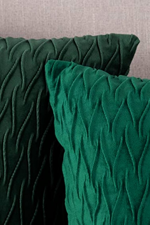 Poszewka na poduszkę CHARIMA GREEN 40х40 cm, Kolor : zielony, IVET.PL - Modna odzież