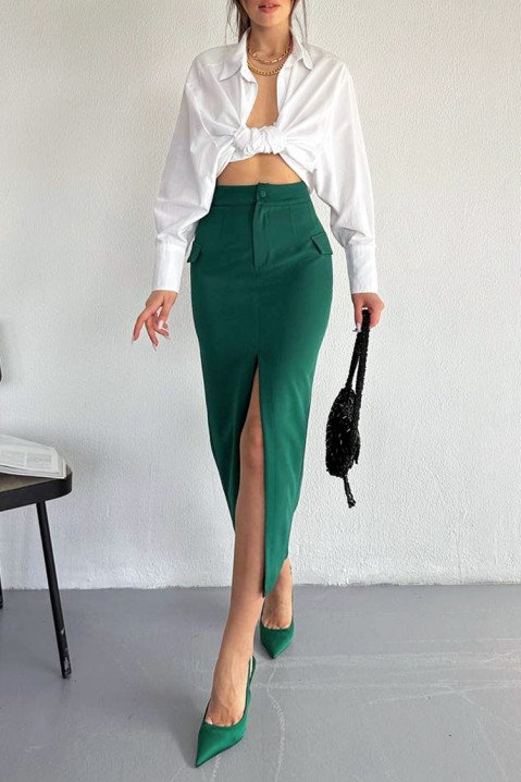 Spódnica KASIALA GREEN, Kolor : zielony, IVET.PL - Modna odzież