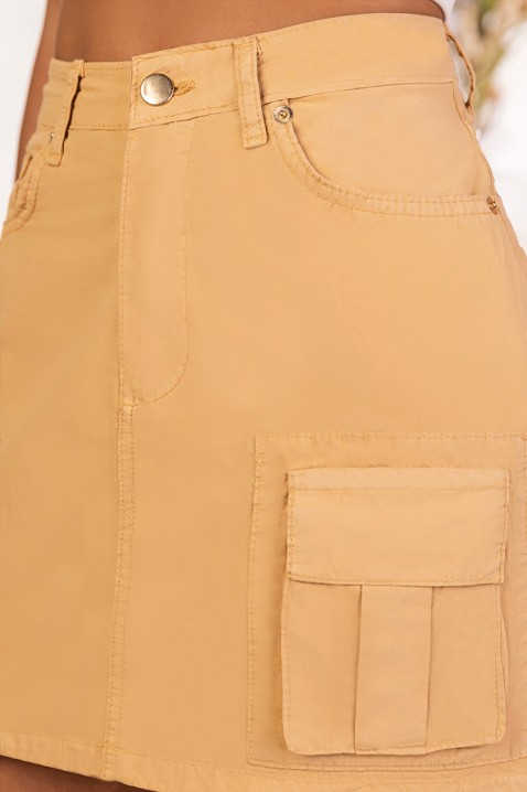 Spódnica RONERDA BEIGE, Kolor :  beżowy, IVET.PL - Modna odzież