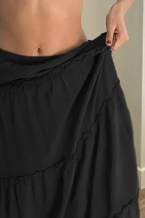 Spódnica ESPARLA BLACK, Kolor : czarny, IVET.PL - Modna odzież
