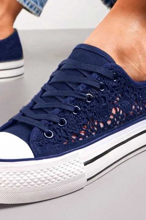 Trampki damskie LACY BLUE, Kolor : chabrowy, IVET.PL - Modna odzież