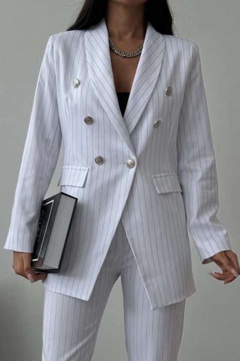 Komplet GRENALDA WHITE, Kolor : biały, IVET.PL - Modna odzież