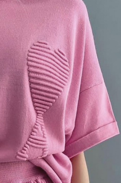 Komplet KOLMERFA PINK, Kolor : różowy, IVET.PL - Modna odzież