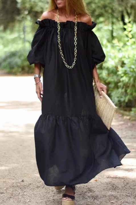 Sukienka RENSALDA BLACK, Kolor : czarny, IVET.PL - Modna odzież