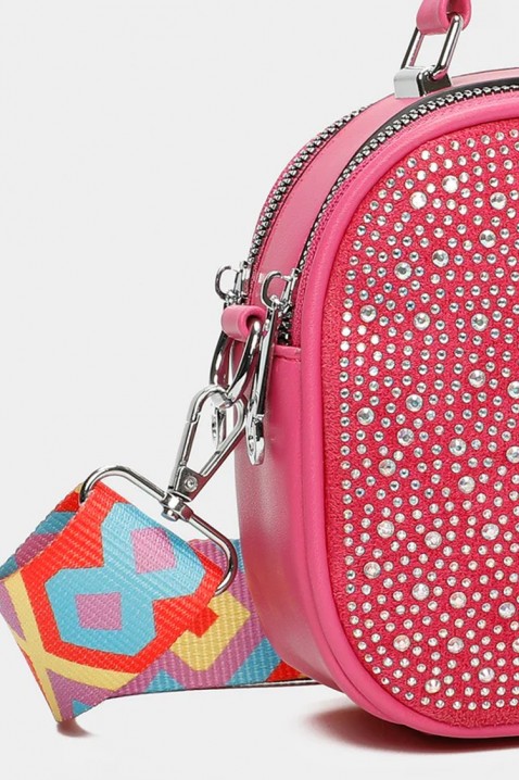 Torebka damska BORELFA PINK, Kolor : różowy, IVET.PL - Modna odzież