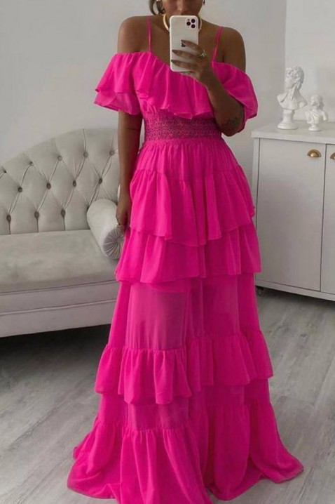 Sukienka MERRYNE FUCHSIA, Kolor : fuksja, IVET.PL - Modna odzież