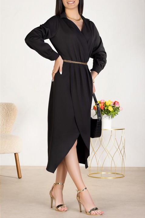 Sukienka FEDERLA BLACK, Kolor : czarny, IVET.PL - Modna odzież