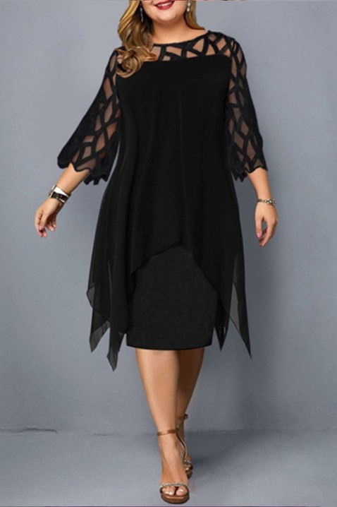 Sukienka MAXILARA BLACK, Kolor : czarny, IVET.PL - Modna odzież