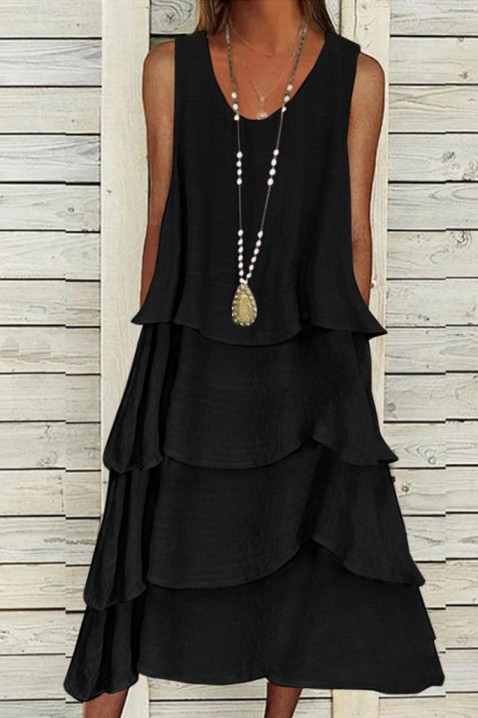 Sukienka VAROLIA BLACK, Kolor : czarny, IVET.PL - Modna odzież