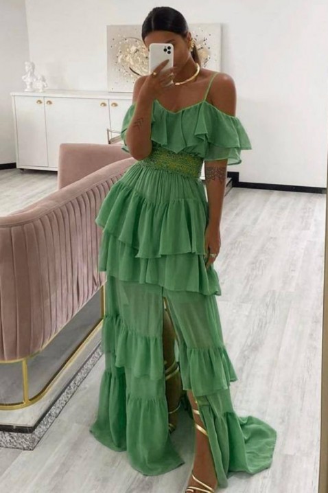 Sukienka MERRYNE GREEN, Kolor : zielony, IVET.PL - Modna odzież