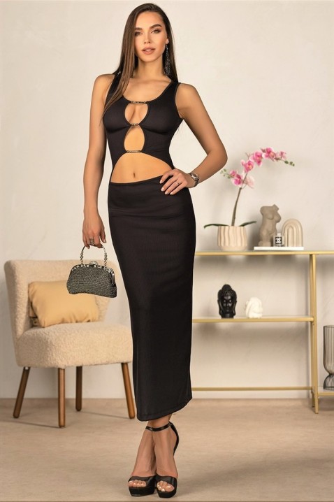 Sukienka LAFARVA BLACK, Kolor : czarny, IVET.PL - Modna odzież