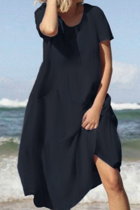 Sukienka FOLENSIA BLACK, Kolor : czarny, IVET.PL - Modna odzież