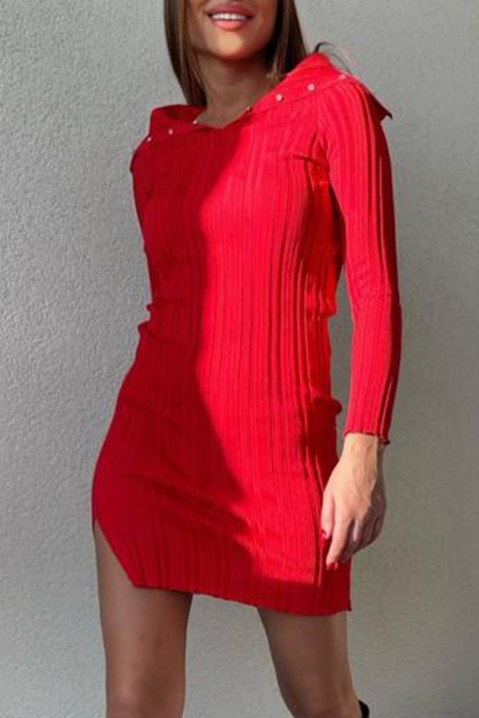 Sukienka MORZELSA RED, Kolor : czerwony, IVET.PL - Modna odzież