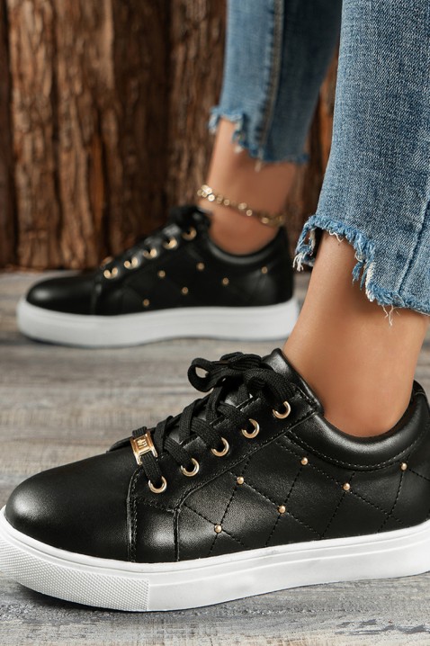 Sneakersy JEKALMA BLACK, Kolor : czarny, IVET.PL - Modna odzież