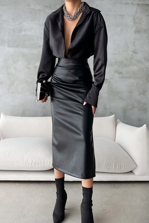Spódnica MAFROZA BLACK, Kolor : czarny, IVET.PL - Modna odzież