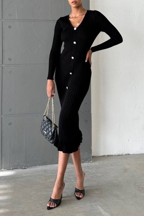 Sukienka GRACIENA BLACK, Kolor : czarny, IVET.PL - Modna odzież