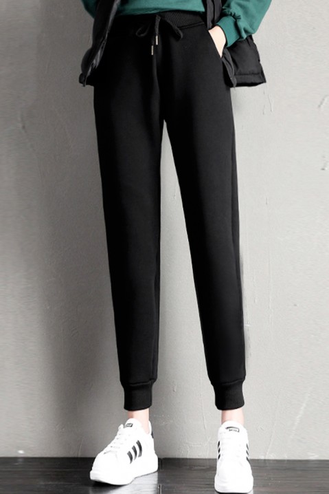 Spodnie polarowe MARILADA, Kolor : czarny, IVET.PL - Modna odzież