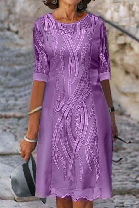 Sukienka BALESA PURPLE, Kolor : fioletowy, IVET.PL - Modna odzież