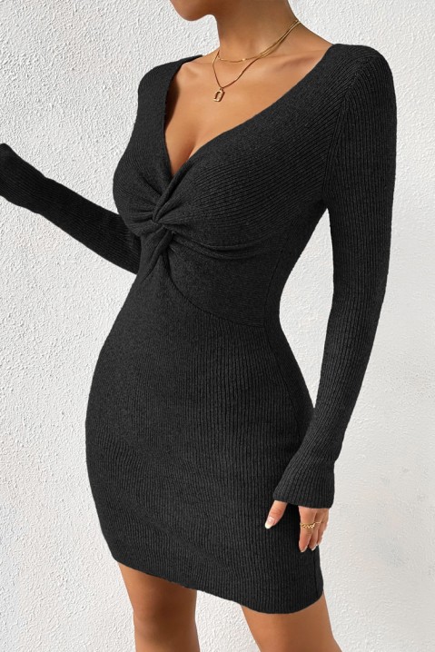 Sukienka BELFIRA BLACK, Kolor : czarny, IVET.PL - Modna odzież