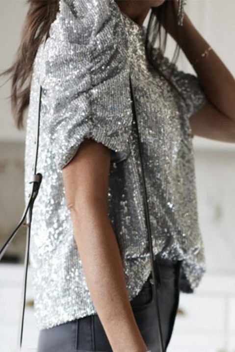 Bluzka KREMISA SILVER, Kolor : srebrny, IVET.PL - Modna odzież