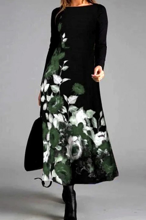 Sukienka SEMARDA GREEN, Kolor : czarny, IVET.PL - Modna odzież