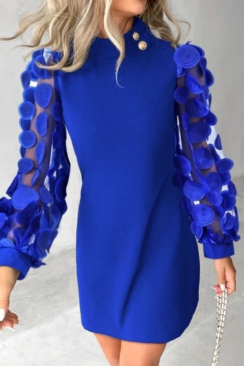 Sukienka RINGOLA BLUE, Kolor : czerwony,chabrowy, IVET.PL - Modna odzież