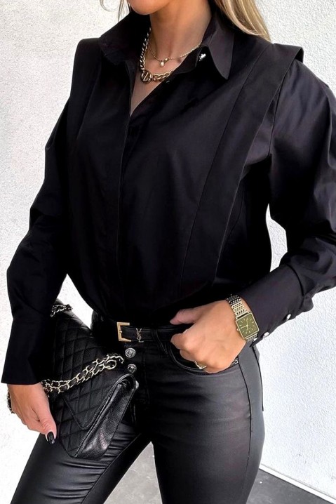 Koszula LORINESA BLACK, Kolor : czarny, IVET.PL - Modna odzież