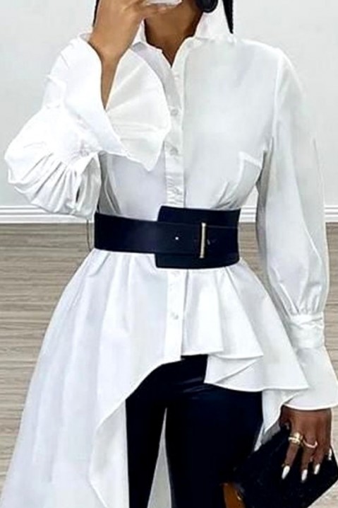 Koszula BOLITA WHITE, Kolor : biały, IVET.PL - Modna odzież