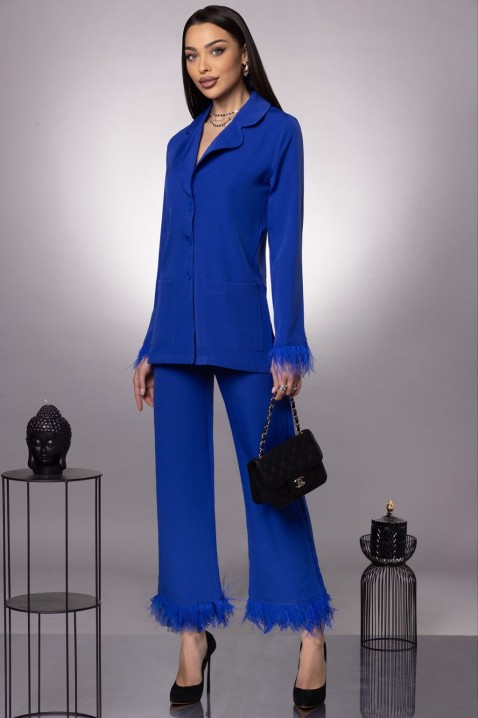 Komplet GROMELSA BLUE, Kolor : chabrowy, IVET.PL - Modna odzież