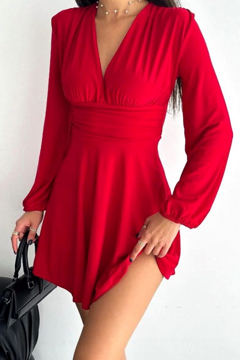 Sukienka SABANA RED, Kolor : czerwony, IVET.PL - Modna odzież