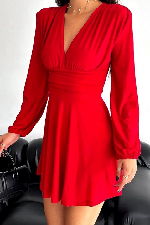 Sukienka SABANA RED, Kolor : czerwony, IVET.PL - Modna odzież
