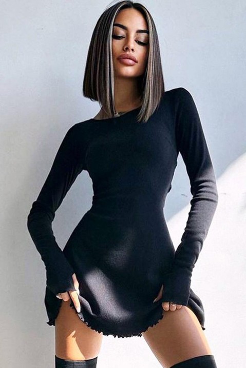 Sukienka NIMROLZA BLACK, Kolor : czarny, IVET.PL - Modna odzież