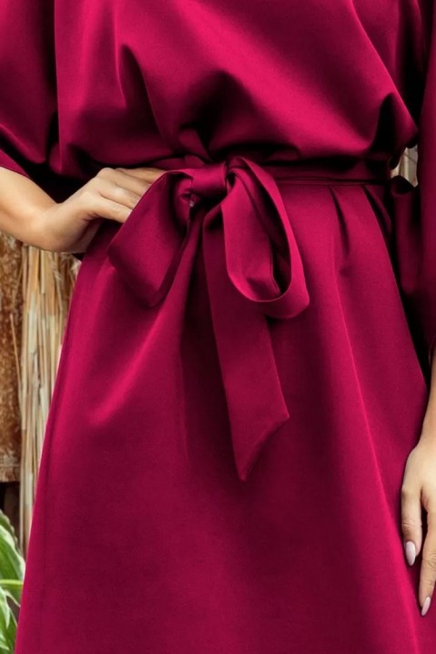 Sukienka MALIARA BORDO, Kolor : bordowy, IVET.PL - Modna odzież