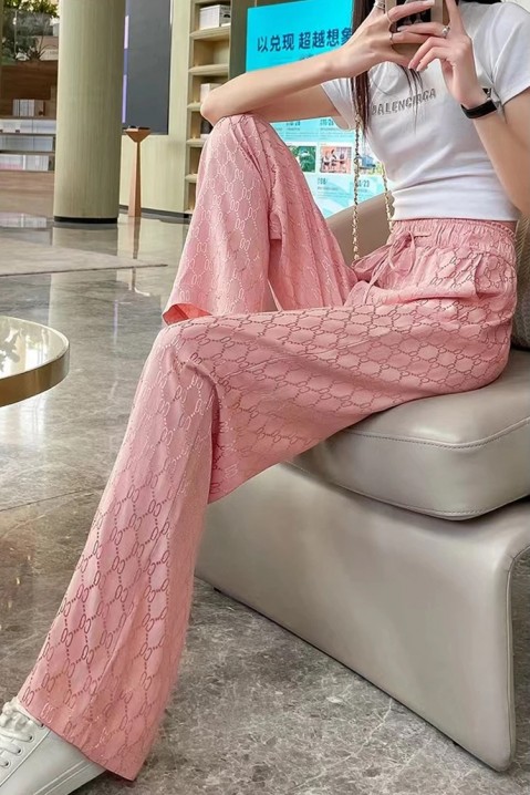 Spodnie LOGENDA PINK, Kolor : różowy, IVET.PL - Modna odzież