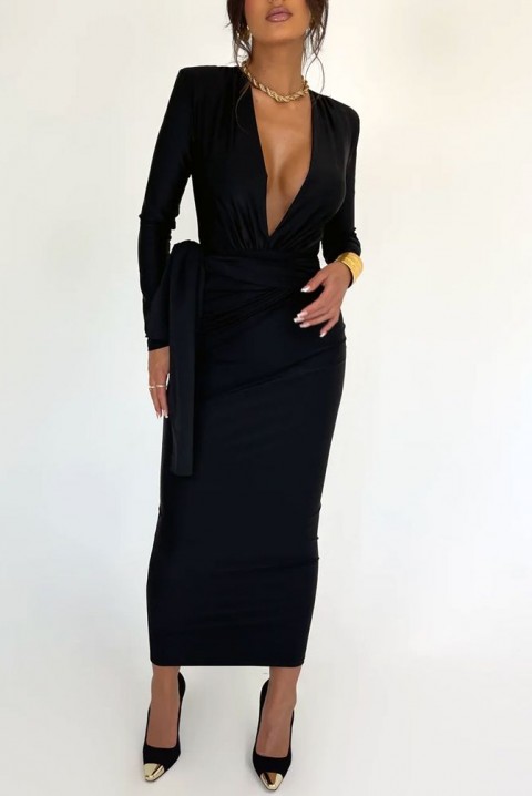 Sukienka LEONETA BLACK, Kolor : czarny, IVET.PL - Modna odzież