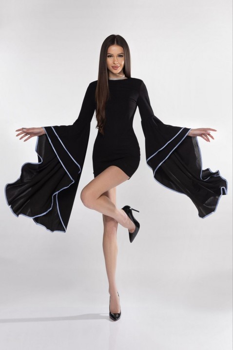 Sukienka MERENDA BLACK, Kolor : czarny, IVET.PL - Modna odzież