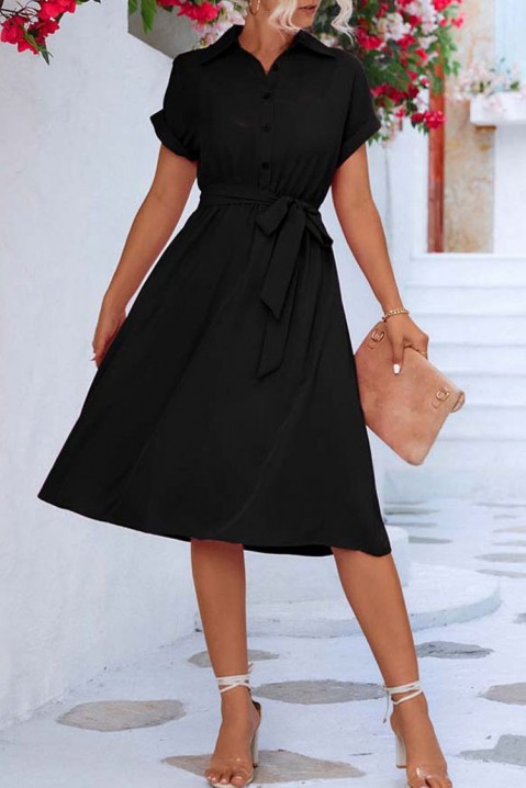 Sukienka MELINTA BLACK, Kolor : czarny, IVET.PL - Modna odzież