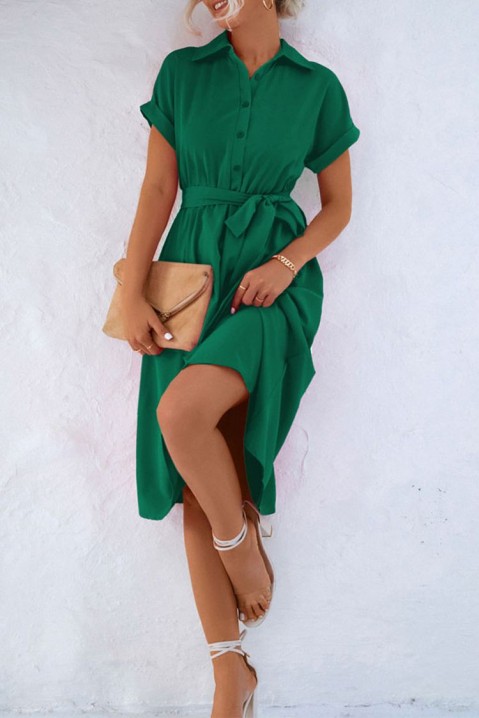 Sukienka MELINTA GREEN, Kolor : zielony, IVET.PL - Modna odzież